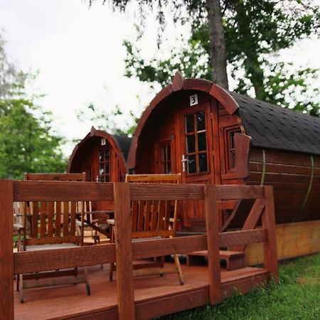 Campingplatz Koberbachtalsperre - Campingfass Mieten Langenbernsdorf Экстерьер фото