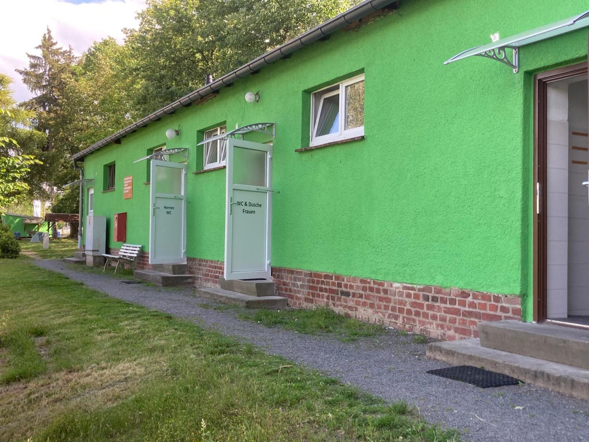 Campingplatz Koberbachtalsperre - Campingfass Mieten Langenbernsdorf Экстерьер фото