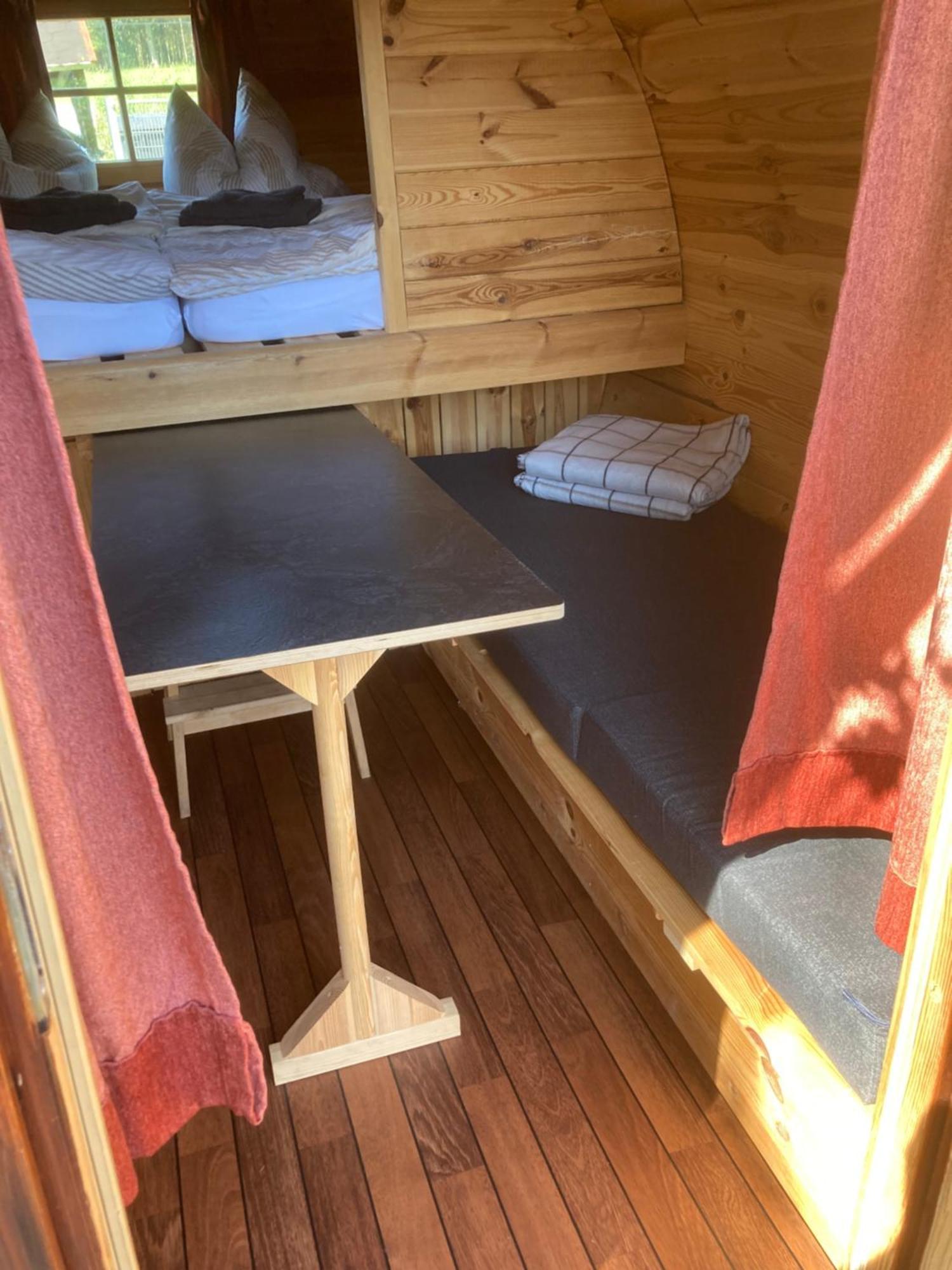 Campingplatz Koberbachtalsperre - Campingfass Mieten Langenbernsdorf Экстерьер фото