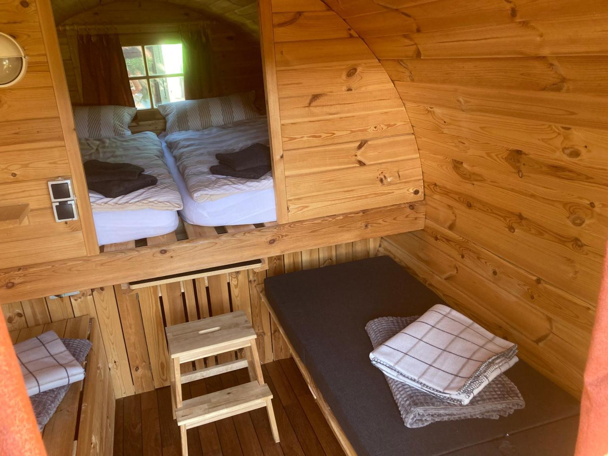 Campingplatz Koberbachtalsperre - Campingfass Mieten Langenbernsdorf Экстерьер фото