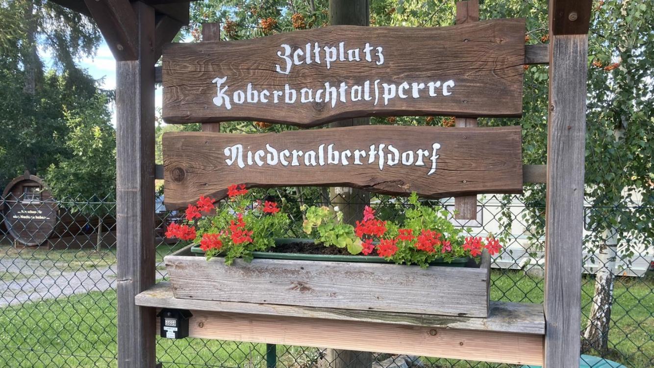 Campingplatz Koberbachtalsperre - Campingfass Mieten Langenbernsdorf Экстерьер фото